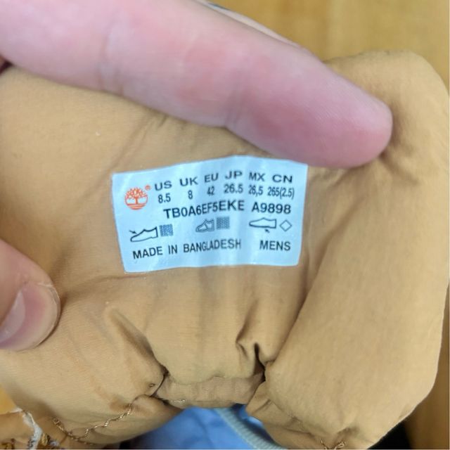 Timberland hiker boot x END