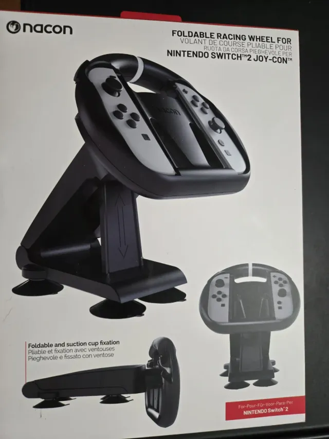 Volante Nacon para Nintendo Switch 2 Joy-Con