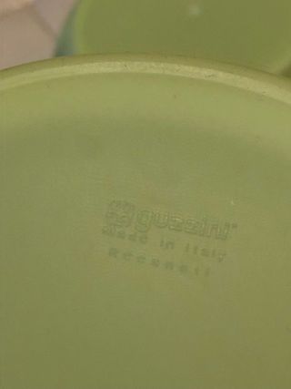 Coppia Centrotavola Guzzini Verde Chiaro