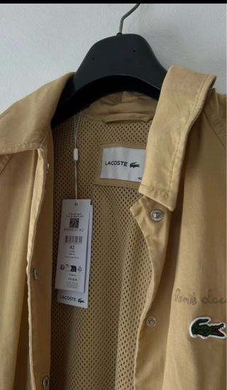 Bomber Lacoste Beige