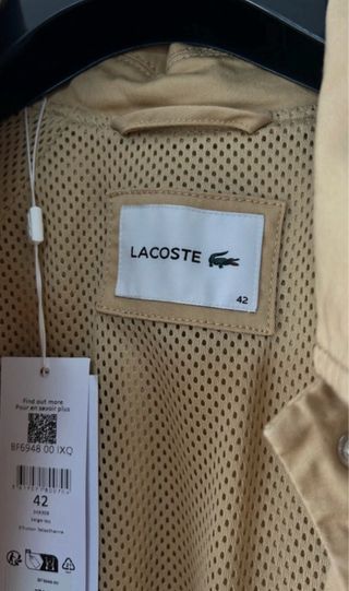 Bomber Lacoste Beige