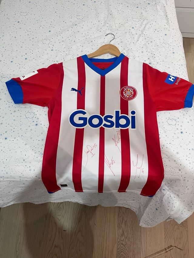 Camiseta Girona FC Firmada Jugadores
