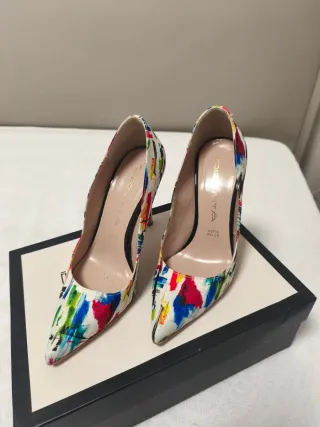 Scarpe décolleté multicolor