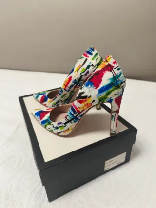 Scarpe décolleté multicolor