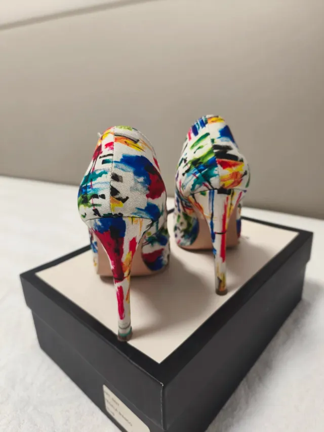 Scarpe décolleté multicolor