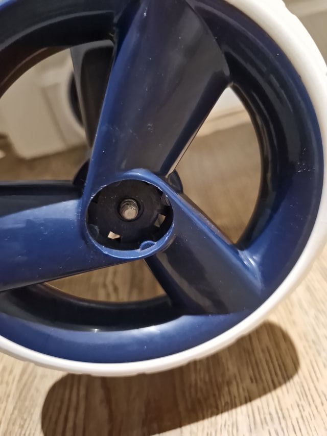 Cochecito gemelos juguete La Nina azul