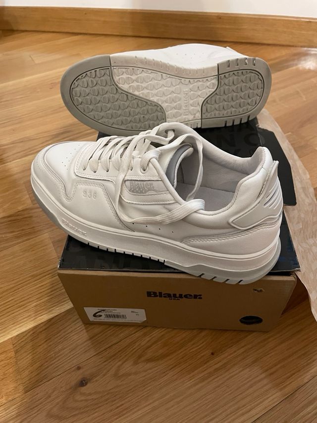 Sneakers Blauer pelle bianche donna n. 39