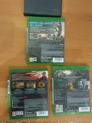 Lote 4 Juegos Xbox