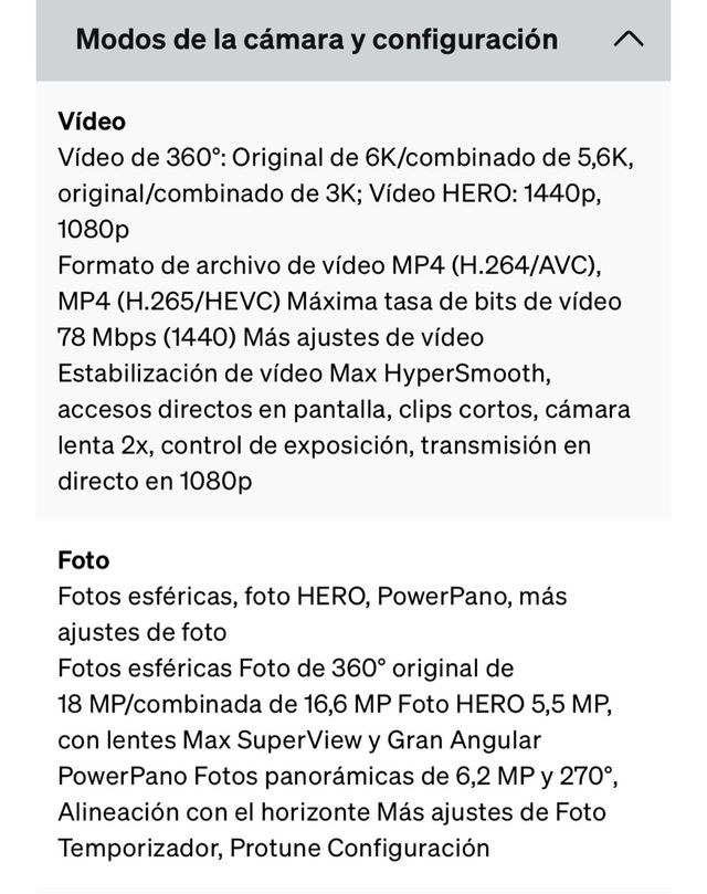 GoPro MAX 360º