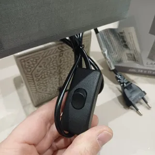 Lampada da tavolo con base di ceramica casa b&b