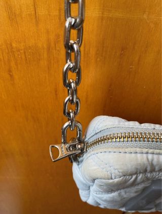 Bolso Bimba y Lola azul y plateado