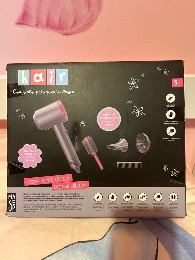 Secador de pelo niñas