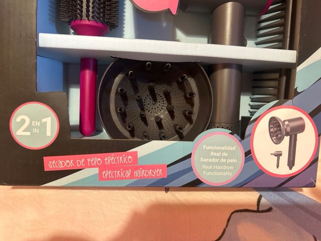 Secador de pelo niñas
