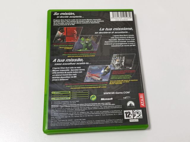 Mission Impossible Operation Surma | XBOX | PAL ES