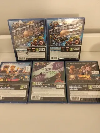 Lote PRECINTADOS 5 JUEGOS PS4