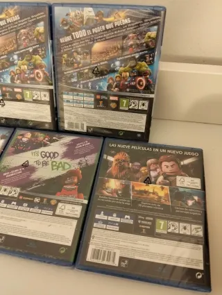 Lote PRECINTADOS 5 JUEGOS PS4