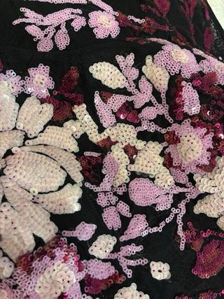 Elegante vestido fiesta/madrina boda en burdeos