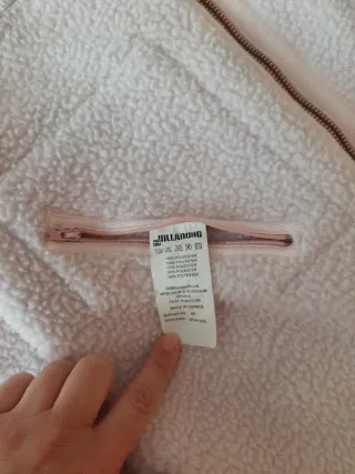 Chaqueta reversible Billabong gris y rosa