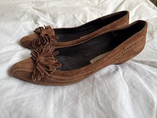 Zapatos Pura López ante marrón talla 39