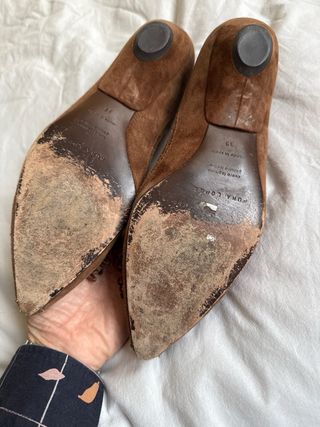 Zapatos Pura López ante marrón talla 39