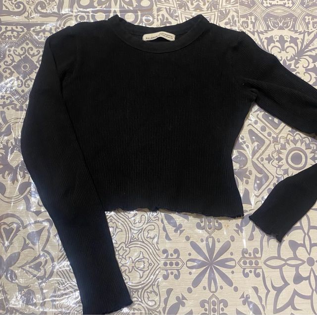 Lote 3 camisetas ajustadas y cortas