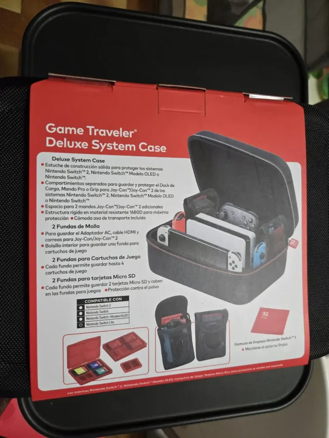 Funda Nintendo Switch Game Traveler Deluxe