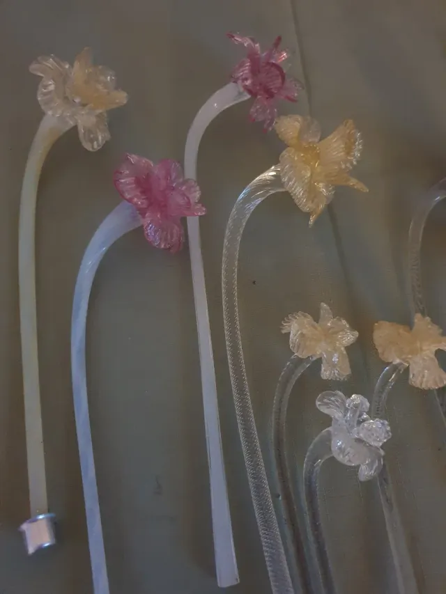 Fiori Murano Vetro Decorativi