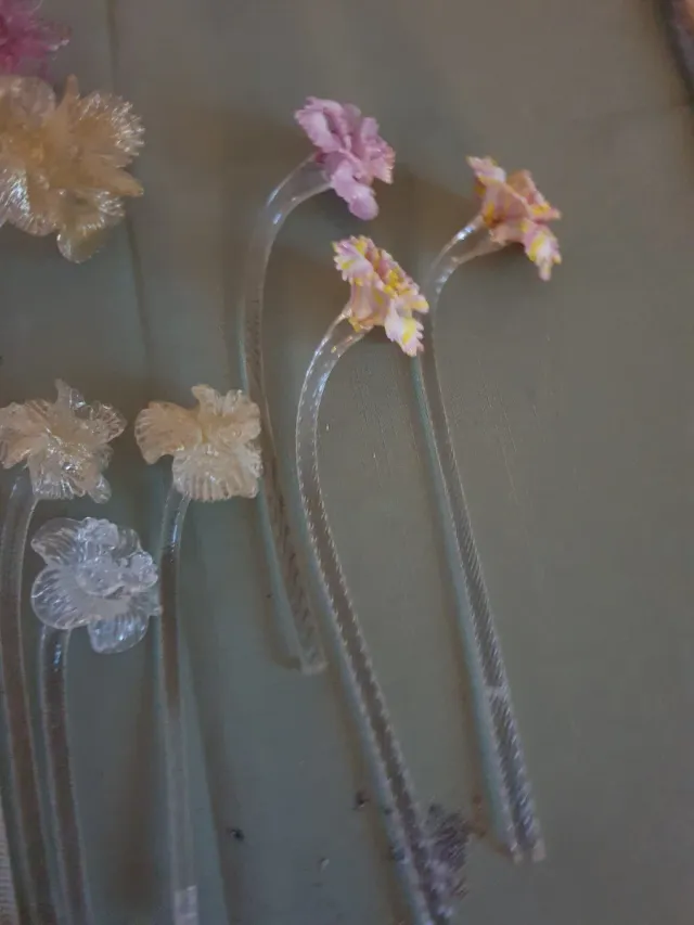 Fiori Murano Vetro Decorativi