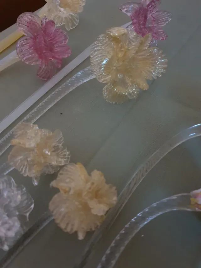 Fiori Murano Vetro Decorativi