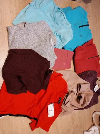 Lote Ropa Mujer zara bershka up lefties