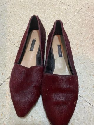 Zapatos burdeos pelo Cortefiel