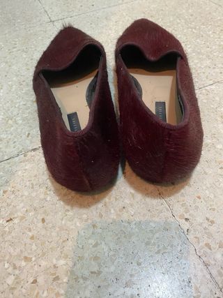 Zapatos burdeos pelo Cortefiel