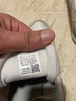 Zapatillas Reebok Classic Gris/Blanco