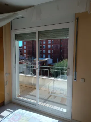 Puertas correderas aluminio blanco