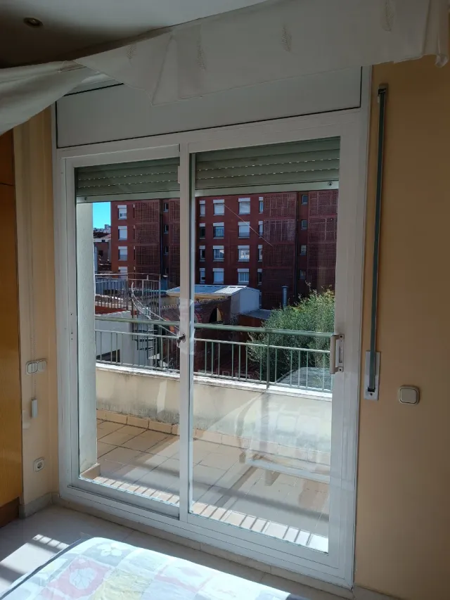 Puertas correderas aluminio blanco