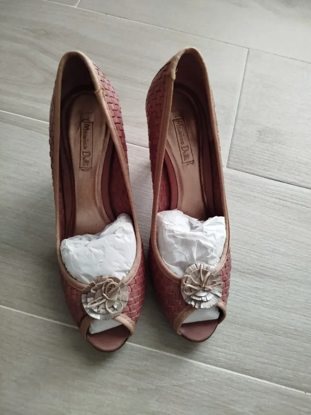 Zapatos Massimo Dutti Peep Toe