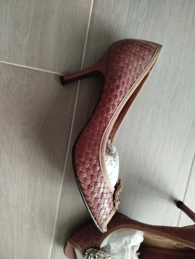 Zapatos Massimo Dutti Peep Toe