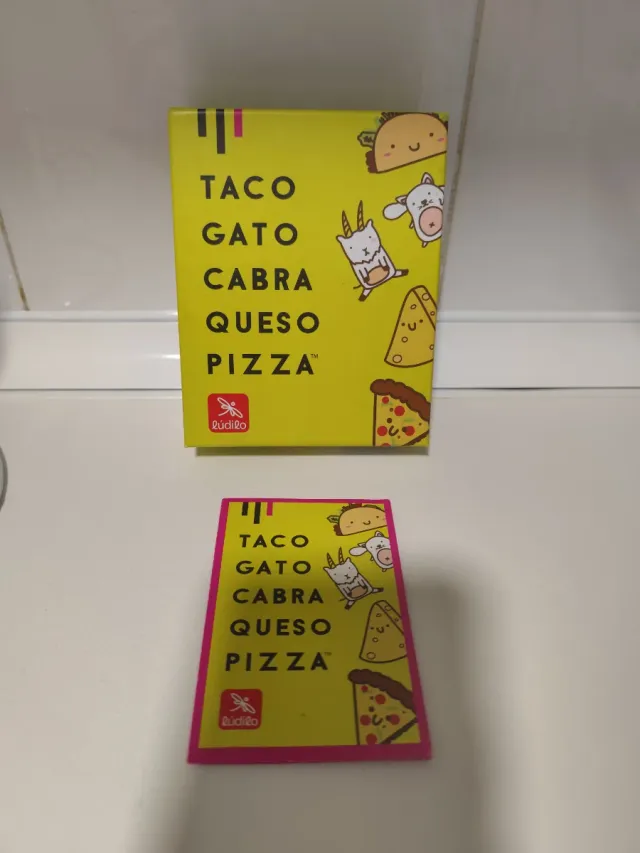 Juego de cartas Taco Gato Cabra Queso Pizza