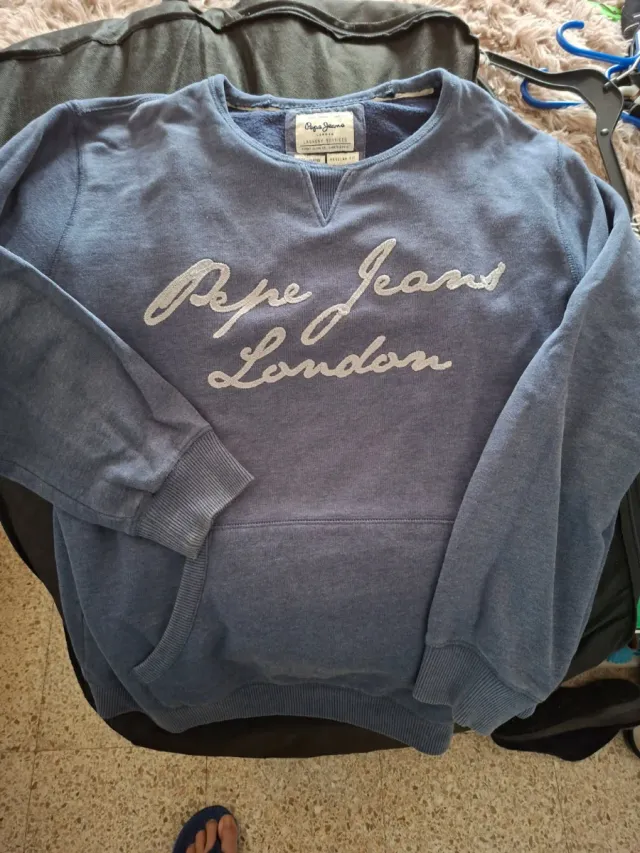 Sudadera Pepe Jeans London Azul Talla XL