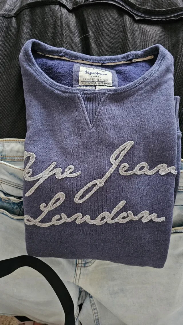 Sudadera Pepe Jeans London Azul Talla XL