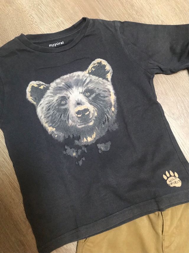 Conjunto pantalón, camiseta y sudadera Mayoral