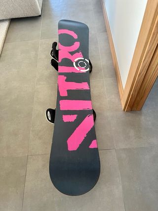 Tabla Snowboard Nitro T1 + Fijaciones Burton