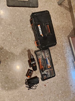 Taladro Atornillador WORK con Accesorios