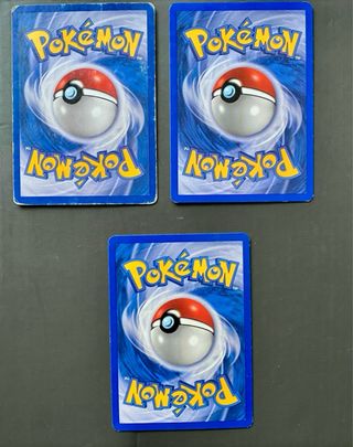Set 3 Carte Pokémon Ponyta, 1 prima edizione