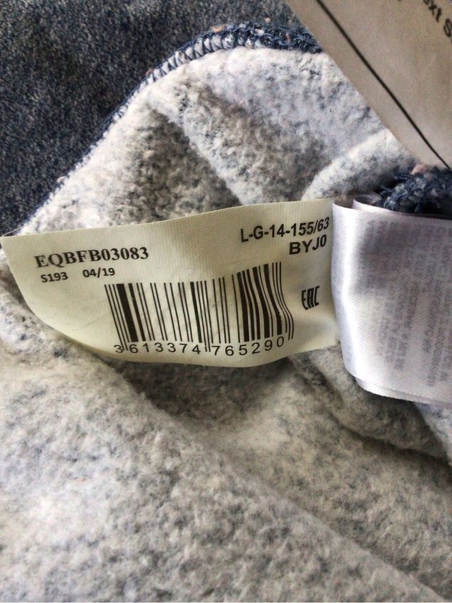 Pantalón niño Quiksilver jaspeado azul 