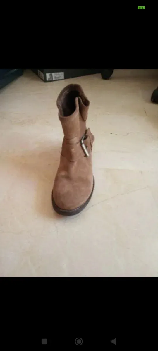 Botines mujer marrones