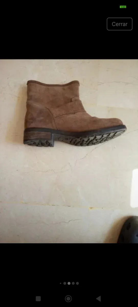 Botines mujer marrones