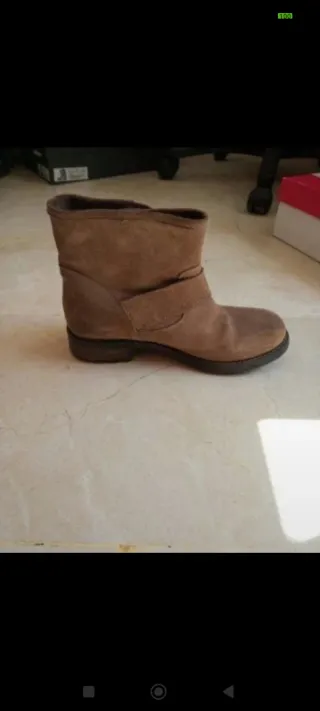 Botines mujer marrones