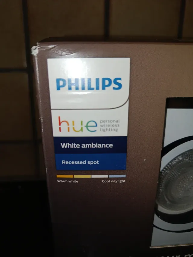 Philips Hue White ambiance faretto da incasso GU10