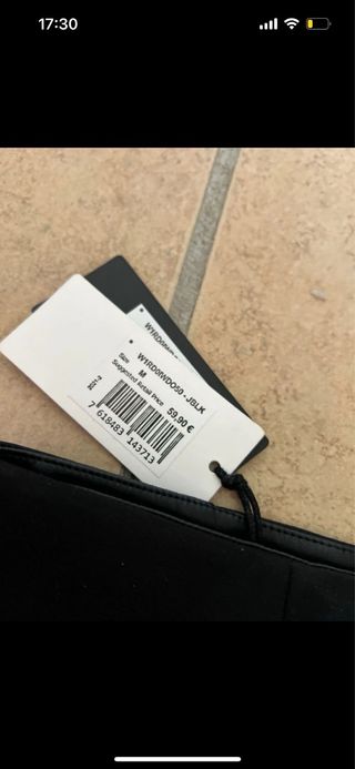 Falda Guess Negra Cremallera Delantera